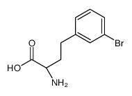 (2S)-2-amino-4-(3-bromophenyl)butanoic acid Structure