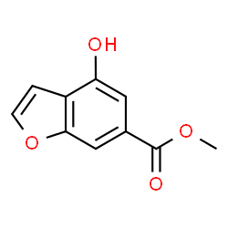 Methyl 4-hydroxy-1-benzofuran-6-carboxylate Structure
