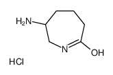 6-氨基己内酰胺盐酸盐结构式
