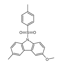 3-methoxy-6-methyl-9-Ts-9H-carbazole Structure