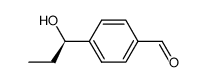 (S)-4-(1-hydroxy-propyl)-benzaldehyde结构式