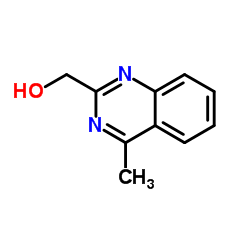 (4-Methylquinazolin-2-Yl)Methanol structure
