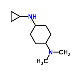 N'-Cyclopropyl-N,N-dimethyl-1,4-cyclohexanediamine Structure