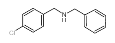 BENZYL-(4-CHLOROBENZYL)AMINE Structure