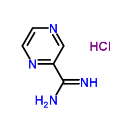 2-吡嗪脒盐酸盐结构式