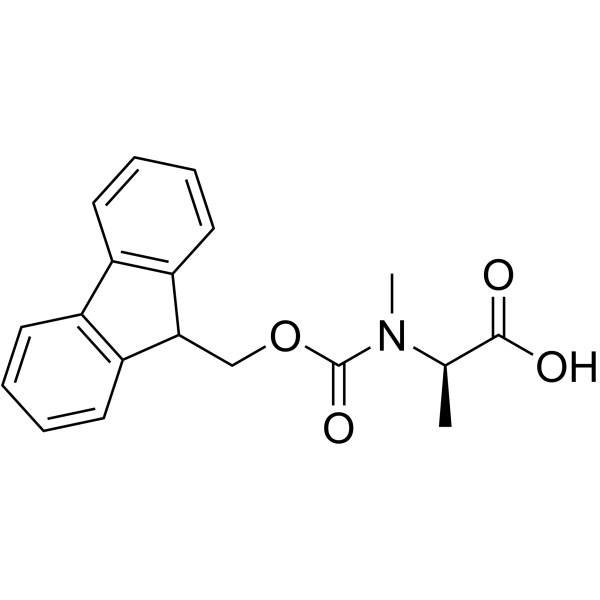 N-芴甲氧羰酰基-N-甲基-D-丙氨酸图片