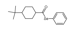 Se-phenyl 4-(tert-butyl)cyclohexanecarboselenoate Structure