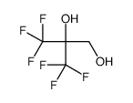 3,3,3-trifluoro-2-(trifluoromethyl)propane-1,2-diol结构式