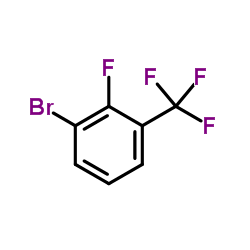 3-溴-2-氟三氟甲苯结构式