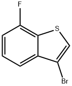3-溴-7-氟苯并[B]噻吩结构式