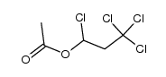 1,1,1,3-tetrachloro-3-acetoxypropane结构式