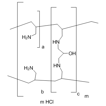 盐酸司维拉姆结构式