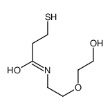 N-[2-(2-hydroxyethoxy)ethyl]-3-sulfanylpropanamide Structure