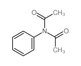 Acetamide,N-acetyl-N-phenyl- Structure