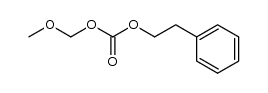 2'-(methoxymethoxycarbonyloxy)ethylbenzene结构式
