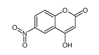 4-hydroxy-6-nitro-2H-chromen-2-one Structure