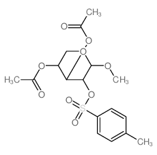 [5-acetyloxy-2-methoxy-3-(4-methylphenyl)sulfonyloxy-oxan-4-yl] acetate Structure