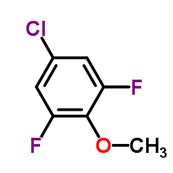 5-Chloro-1,3-difluoro-2-methoxybenzene Structure