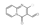 2-氯-4-氧代-4H-吡啶并[1,2-A]嘧啶-3-甲醛结构式