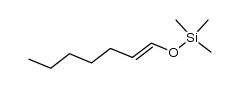 hept-1-enyloxy-trimethyl-silane Structure