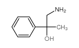 1-氨基-2-苯基-2-丙醇结构式