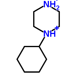 1-环己基哌嗪结构式