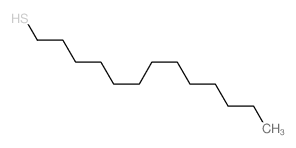 1-Tridecanethiol Structure