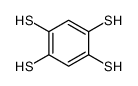 1,2,4,5-Benzenetetrathiol Structure