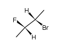 (2RS,3RS)-2-bromo-3-fluoro-butane Structure