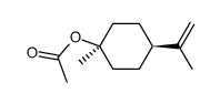 (±)-alpha-terpinyl acetate结构式