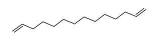 1,13-tetradecadiene Structure
