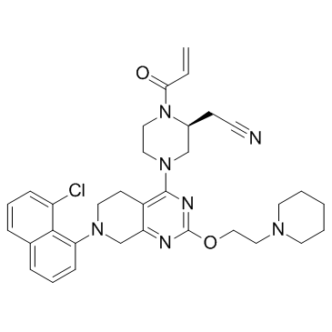 KRas G12C inhibitor 4 Structure