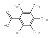 2,3,4,5,6-五甲基苯甲酸结构式