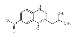 isovaleraldehyde 2,4-dinitrophenylhydrazone Structure