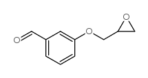 3-(oxiran-2-ylmethoxy)benzaldehyde Structure