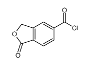 (1-氧代-1,3-二氢异苯并呋喃-5-基)羰酰氯结构式