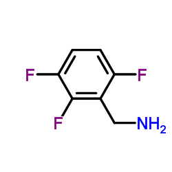 2,3,6-三氟苄胺结构式