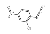 2-氯-4-硝基异硫氰酸苯酯结构式