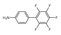 4-amino-2',3',4',5',6'-pentafluorobiphenyl Structure