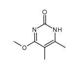 4-methoxy-5,6-dimethyl-1H-pyrimidin-2-one Structure