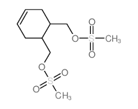 4-Cyclohexene-1,2-dimethanol,1,2-dimethanesulfonate, (1R,2S)-rel- Structure