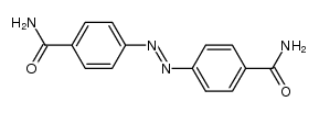 4,4'-dicarbamoylazobenzene Structure
