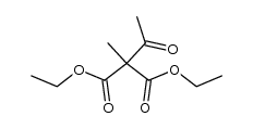 acetyl-methyl-malonic acid diethyl ester结构式