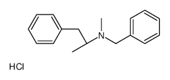 (R)-Benzphetamine Hydrochloride结构式