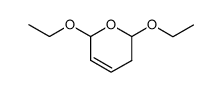2,6-diethoxy-3,6-dihydro-2H-pyran结构式
