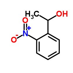 1-(2-硝基苯基)乙醇结构式