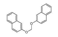 2-(naphthalen-2-yloxymethoxy)naphthalene Structure