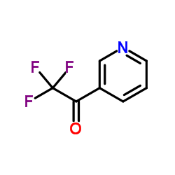 2,2,2-Trifluoro-1-(3-pyridinyl)ethanone Structure