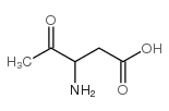 3-Amino-4-oxo-pentanoic acid结构式