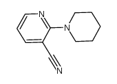 3-氰基-2-哌啶子基吡啶结构式